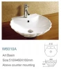 China sanitary ware shell shaped bathroom sink basin