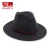 Import China supplier 100%wool classic fashion men wide brim fedora hat from China