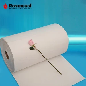 China supplier pure white fire resistant 1220mm width packing ceramic fiber paper