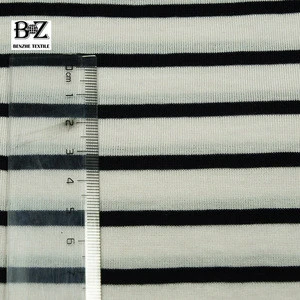 China Supplier Yarn Dyed Stripe 100% Tencel Knit Jersey Fabric