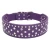 Import China Suppliers Adjustable PU Pet Supplies Dog Rhinestone Wide Collar from China
