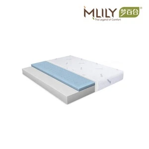 Chinese factory Air gel memory foam sponge mattress with bamboo charcoal fabric amazon selling