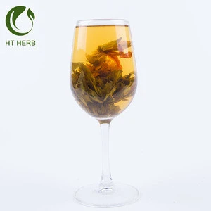 Chinese famous blooming tea, good taste tea ball and beautiful Tea Blooming