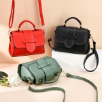Chinese Manufacturer 2020 Leather Bag Black,Retro Bag