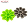 Chinese supplier flower shape silicone cake pan bakeware