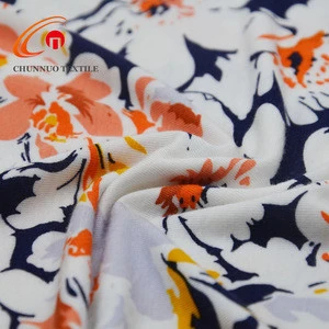 Chunnuo High Quality Soft Stretch Viscose Printed Fabric