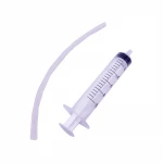 CISS Accessories 10ml Syringe With Silicone Tube Cleaning Liquid Hose Kits Printhead Nozzle Waste Tank Maintenance Clean Tool
