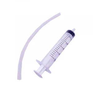 CISS Accessories 10ml Syringe With Silicone Tube Cleaning Liquid Hose Kits Printhead Nozzle Waste Tank Maintenance Clean Tool