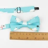 Classic Kid Suit Bowties Baby Boy&#x27;s Baby Butterfly Fashion Cotton Adjustable Bowtie Children Two Tone Pet Dog Cat Bow Tie