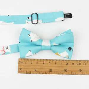 Classic Kid Suit Bowties Baby Boy's Baby Butterfly Fashion Cotton Adjustable Bowties, Children Two Bow Tie