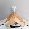 Clothing store display stand clothes wall hook hangers shop selling clothes shelves