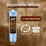 CMF001 Coffee Machine Water Filter Replacement for Clearly Blue 71445 67879 ENA3 ENA4 ENA5 J6 J9 J95