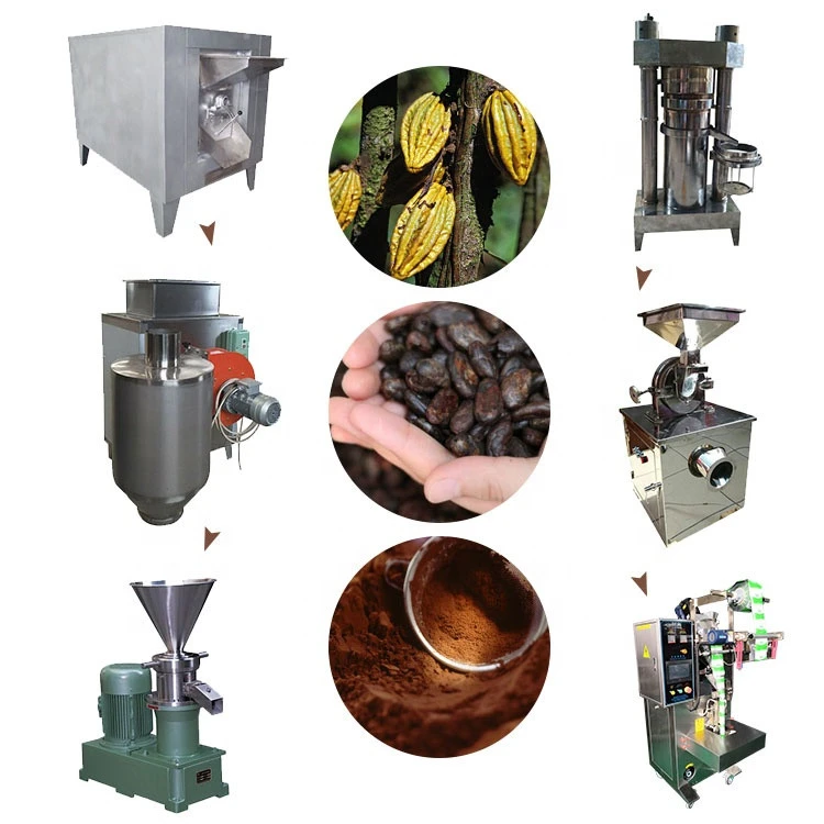 cocoa powder production line cocoa powder packing machine cocoa powder machine
