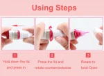 Colorful Customized 8mL Easy Coloring Cosmetic Eyebrow Embroidery Micro Pigment Ink with Plastic Box
