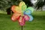 Import Colorful Double Deck Sequins Sunflower Children Toy Windmill from China
