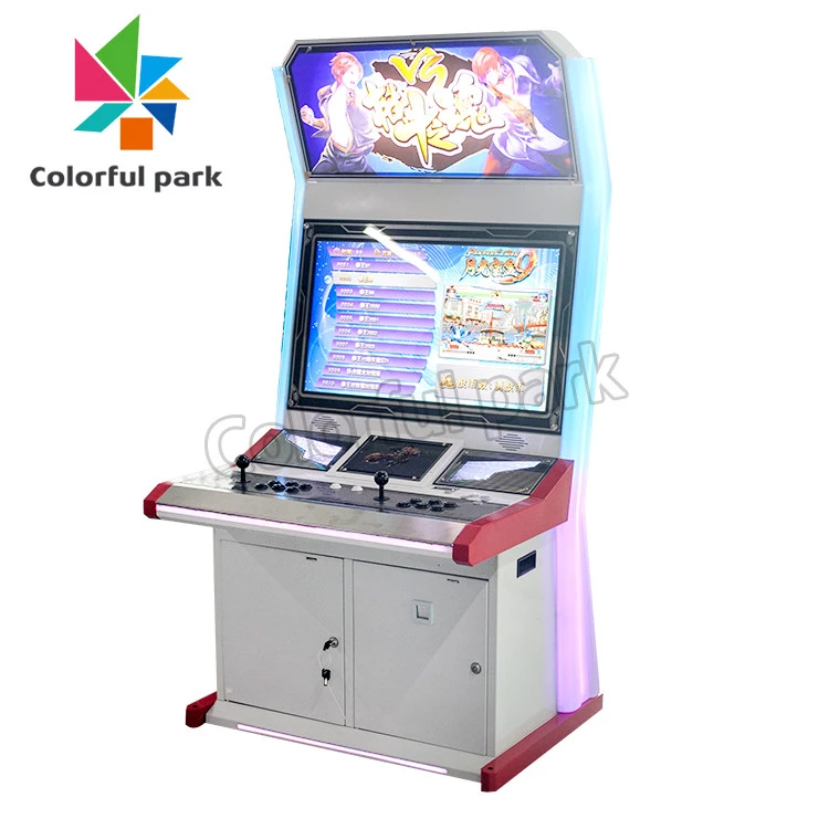 Colorful park arcade games machine card paymnt pandoras box coin operated games