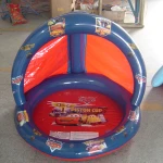 comfortable and soft inflatable disny baby swim pool with tent