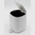 Import Commercial dust bin foot pedal garbage trash can kitchen plastic food waste bin from China