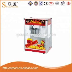 Commercial electric popcorn machine corn popper with rooftop