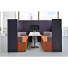 Commercial modern fabric office reception sofas design corner couches event modular office sofa set