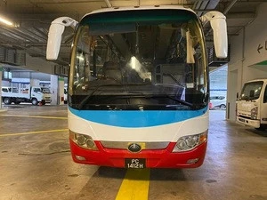 Competitive Hot Prices Used YUTONG BUS 2 PC1412H White Color With 31 - 50 Seats &amp; 6 - 8L Engine Capacity Year 2011
