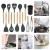 Import Cooking Tools Kitchen Accessories Heat Resistant Spatula Silicone Kitchen Utensils Set With Wooden Handle from China