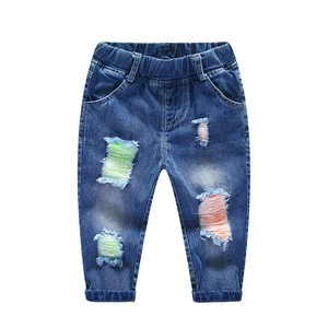 Cool Kids fashion garment 5~7yeas old  /Kids boy Jeans/Children Denim pants/Boy trousers  2019 new design