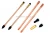 Copper coated  earth rod, Copper bonded ground rod price,Lightning arrester rod  for eath ground Lightning protection system