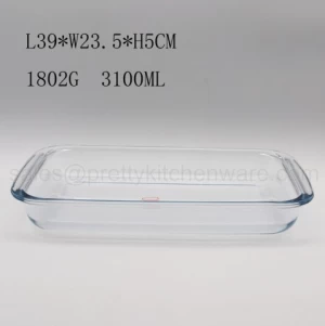 Corningware White Glass Bakeware Wholesale Silicon Tempered Glass Set