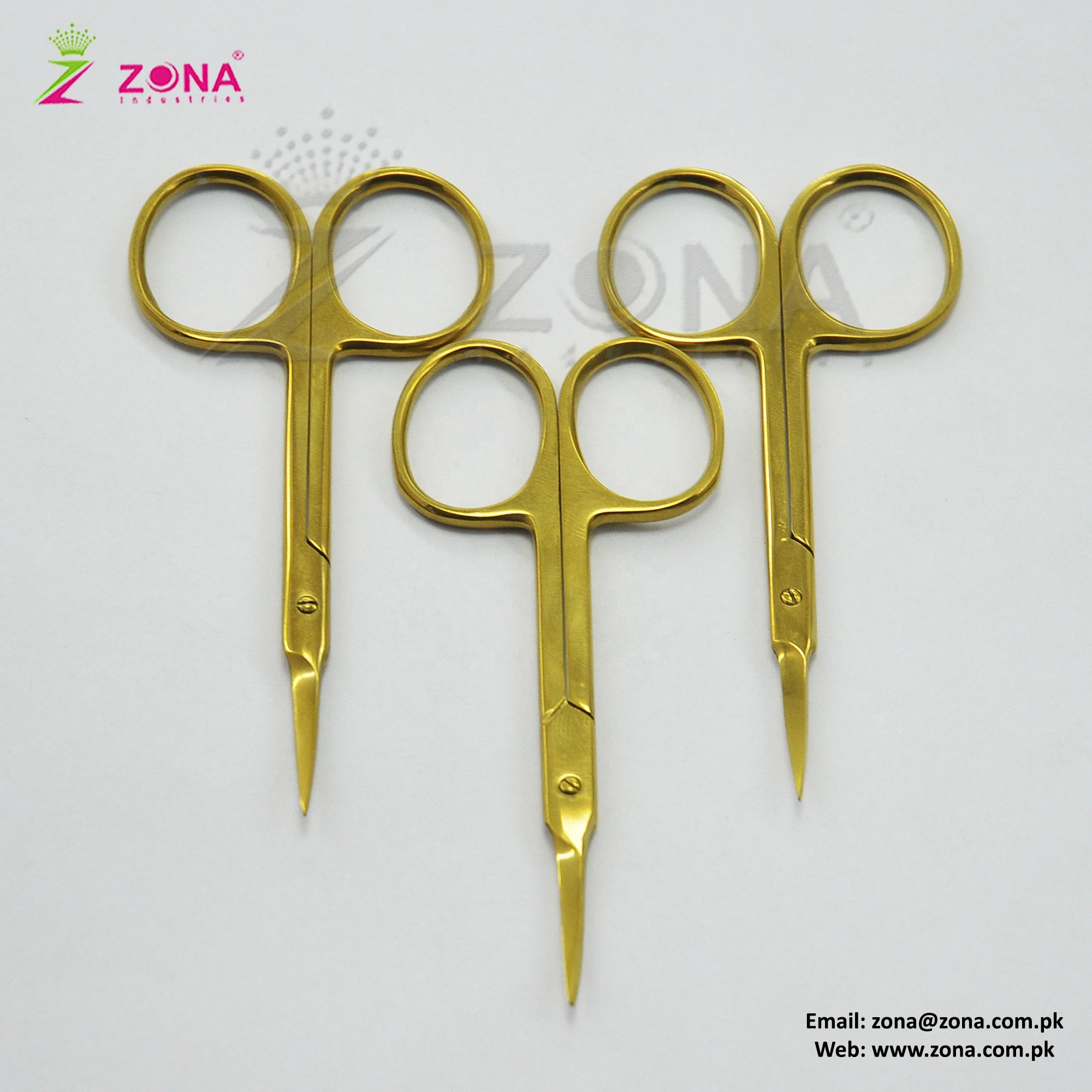 Cosmetic Design Scissors / Best Beauty Care Scissors / Manicure Scissors By Zona Pakistan