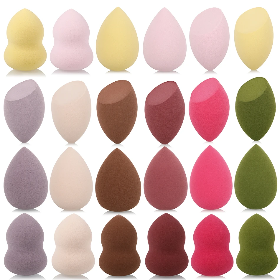 Cosmetic Puff Powder Puff Smooth beauty  Makeup Foundation Sponge To Make Up Tools Accessories Waterdrop Shape blender