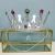 Import Cosplay costume Plastic Crystal Gold Silver King Crown tiaras for Halloween birthday Christmas party decoration from China