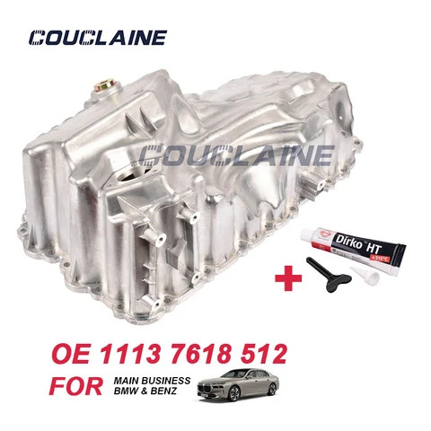 COUCLAINE Engine Oil Pan 11137618512 For BMW N20 E84 F22 F23 218i 228i 328i 320i 428i 528i Oil Pan Gasket