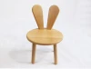 creative design Rabbit model kids bench solid beech wood child chair for Kids Play Room Kindergartens chair kids