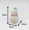Creative design snowman &amp; van Lovely polyresin xmas ornament  decor Resin Christmas craft supply