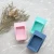Import Creative silicone  makeup  sponge holder sticky wall  bathroom  storage organizer box from China