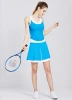 Cross Back Ladies Slim Fit Quick Dry Tennis Dress Netball Dresses Golf Wear
