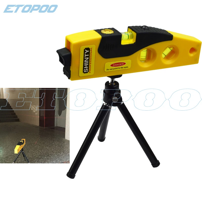 Cross Line Laser Levels Measure Tool With Tripod Rotary Laser Tool Spirit Level