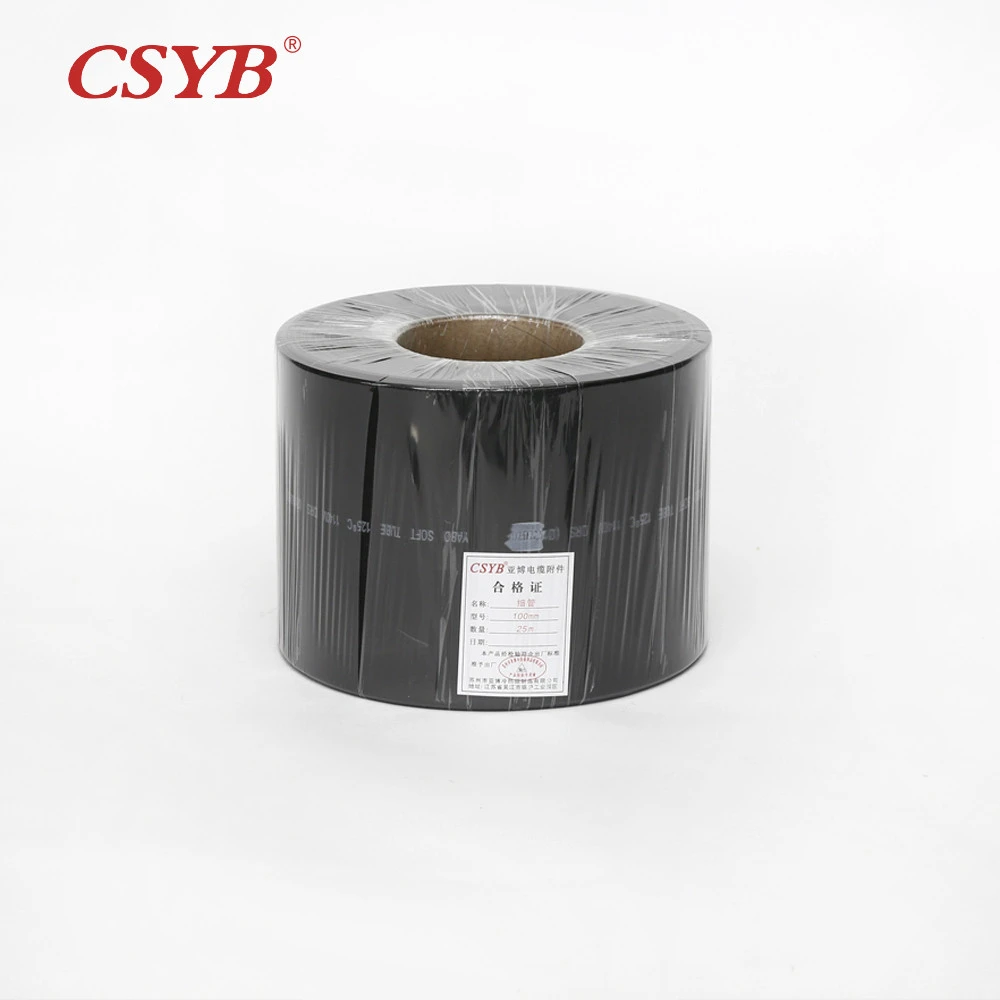 CSYB 1KV black EVA/PE cable accessory insulation silicon rubber raychem heat shrinkable sleeve/tube