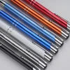 Custom Ball Point pen manufacturer metal retractable ballpoint Pens with Logo