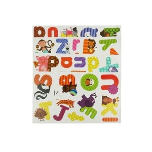 Custom design removable vinyl pvc  free sticker for kids children wall stickers