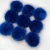 Import Custom fashion colorful rainbow faux fox fur heart pom pom for key chain 18cm from China