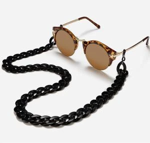 Custom Flat Acrylic Plastic Acetate Sunglasses Chain Women Accessories Eyewear Accessories / Glass Holder / Chain