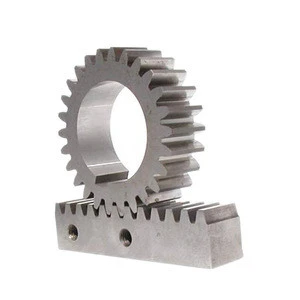 Custom High Precision Small Carbon Steel Rack Pinion Gear
