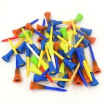 Custom high quality unique color plastic golf tee
