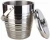 Import Custom large insulated stainless steel ice bucket with lid from China