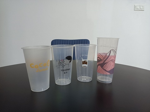 Buy Custom Logo Disposable Bubble Milk Cup 12oz 16oz 22oz Boba Tea ...