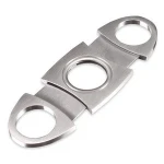 Custom Logo Double Blade Luxury Cigar Accessories Cigar Scissors Cutter