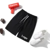 Custom Logo  New Mens Fitness Gym Running Shorts Men brand Jogger printing Workout Slim Men Sport Shorts