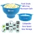Import Custom Logo Silicone Microwave Popcorn Popper with Handle Collapsible Silicone Popcorn Maker from China